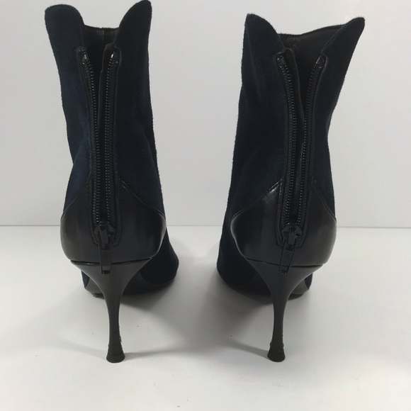 Holly would navy blue high ankle boot size 37 - Picture 2 of 8